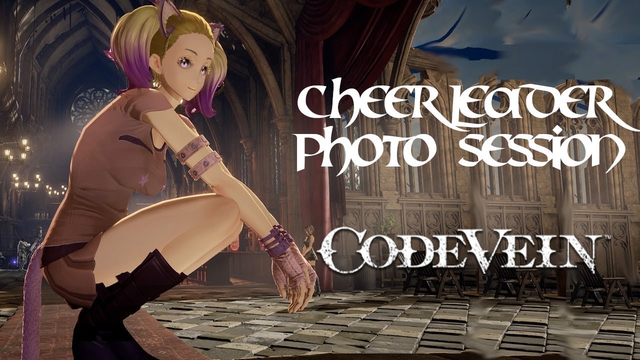 Character Creation Photo Session - Code Vein - Cheerleader Mia - YouTube