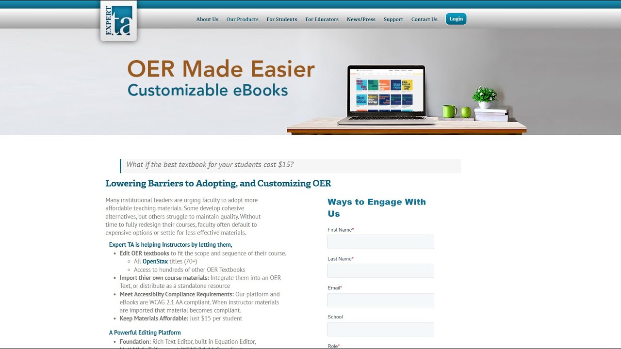 Webinar - Helping Instructors with Accessibility Compliance and their Course Materials