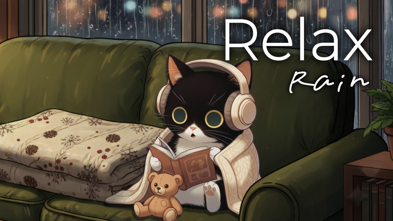 ❄️ Late Winter Chill Lofi – Relax Background / 春の準備を急ぐ世界に、雨は『まだ休んでいい』と囁いている。