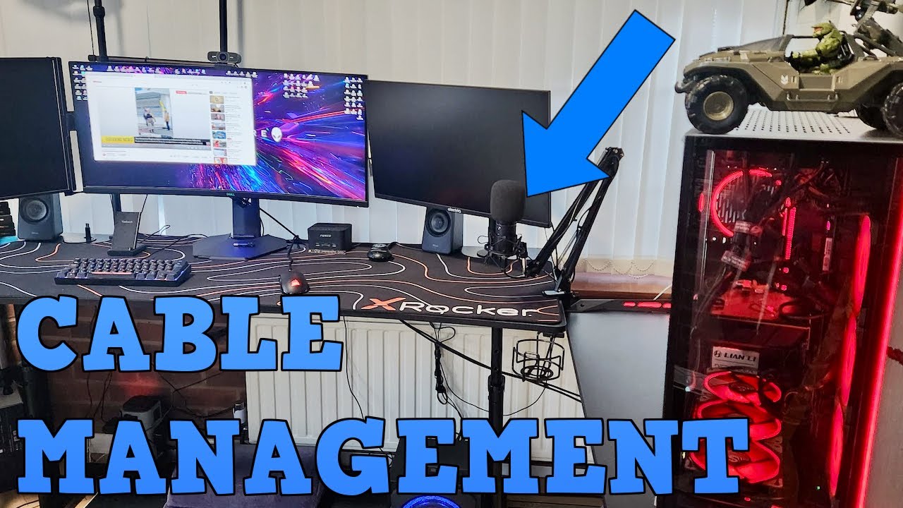 I sorted the Cable Management for My Gaming Setup | 2022 - YouTube
