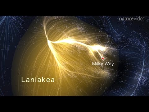 UN PARADISO NELL &rsquo;UNIVERSO - LANIAKEA SUPERCLUSTER