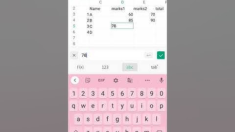 Marksheet using mobile|WPS app| Easy Learning with Sakshi Agarwal | Spreadsheet