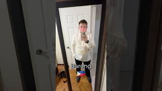 Buying My First Barong In The Philippines 