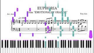 EUPHORIA | Piano with Sheet PDF   MIDI