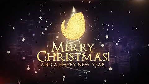 Christmas Snowflake Intro for After Effects  2021