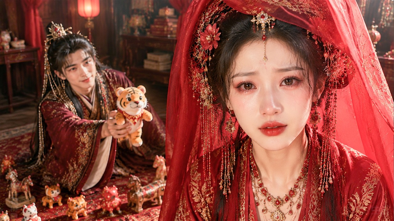 相府棄女嫁傻王，新婚夜竟是假傻