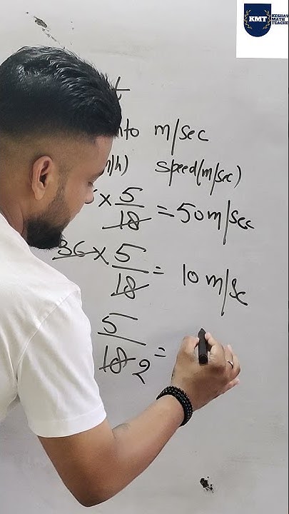 Convert Km h To M sec By Keshav Sir Time Speed Distance Trick ytshorts convert-km-h-to-m-sec-by-keshav-sir-time-speed-distance-trick-ytshorts