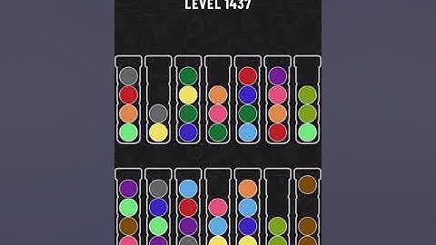 【Ball Sort Puzzle】Level.1437