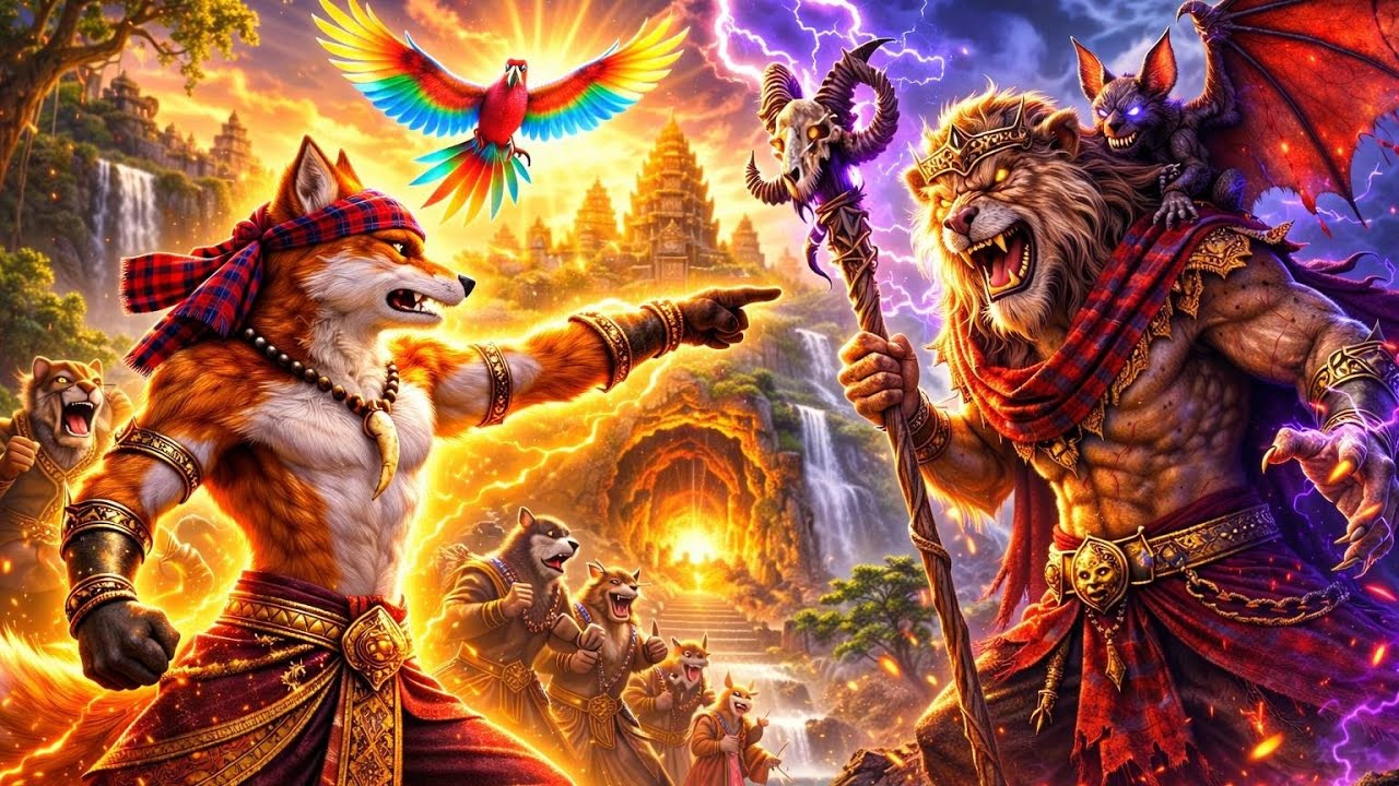 រឿង តោជរា ក្នុងគុហា | អក្សរសិល្ប៍ខ្មែរ #អំនានរឿងនិទាន #រឿងនិទានអប់រំបណ្តុំគំនិត