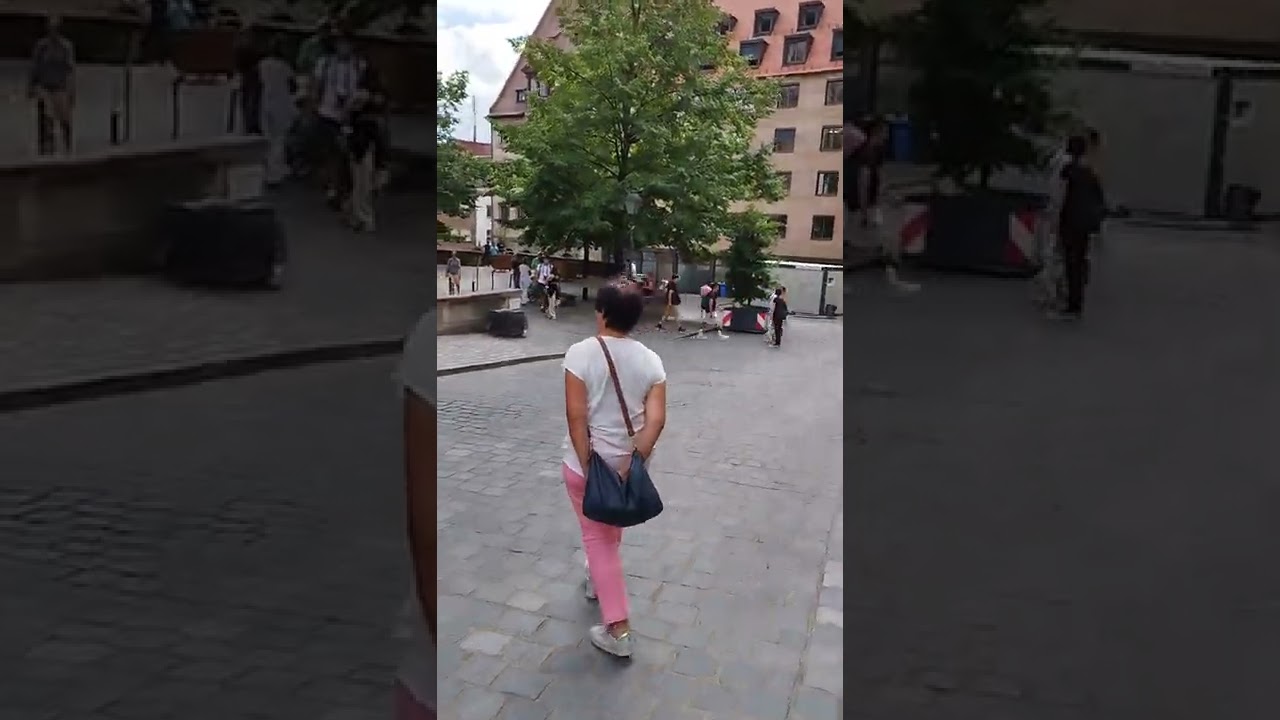 Возле собора Святого Себальда. Нюрнберг, Германия/Near the Cathedral of St. Sebald. Nuremberg
