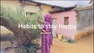 5 habits that help keep me happy | slow living in the country side \& self care