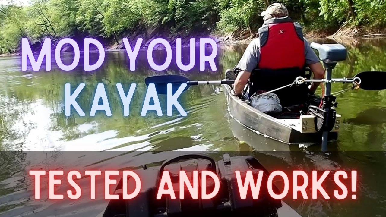 Motorize and Mod Your Ascend Kayak Like This! YouTube