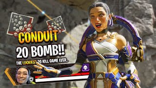 I unlocked the 20 KILL BADGE with CONDUIT!!