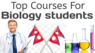 Top Biology courses after 12th.Biology after 12th career option in Nepal.Salary of doctor in Nepal