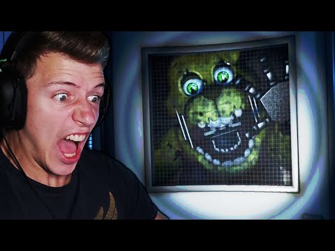 Golden memory 2 (FNAF): Withered springbonnie screamer