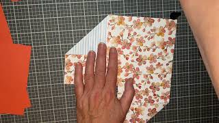 Easy Double Pocket Card / Tag Holder Tutorial