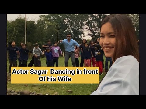 Actor Sagar Dancing in front of His Wife ❤️ it’s so Cool