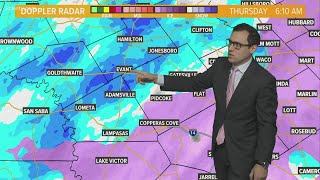 Central Texas Forecast | Freezing rain expected to create some power outages