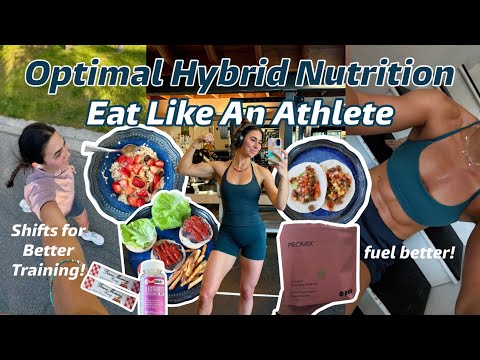 5 Nutrition Shifts for Optimal Hybrid Training *Where to Start & RD Advice* 🍌👟💧 Fuel Smarter!