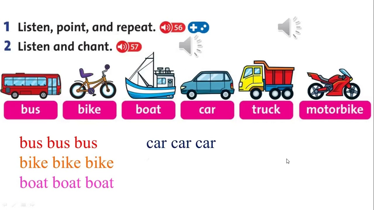LỚP 2 - Unit 4: I GO TO SCHOOL BY BUS - Lesson 1... - youtube