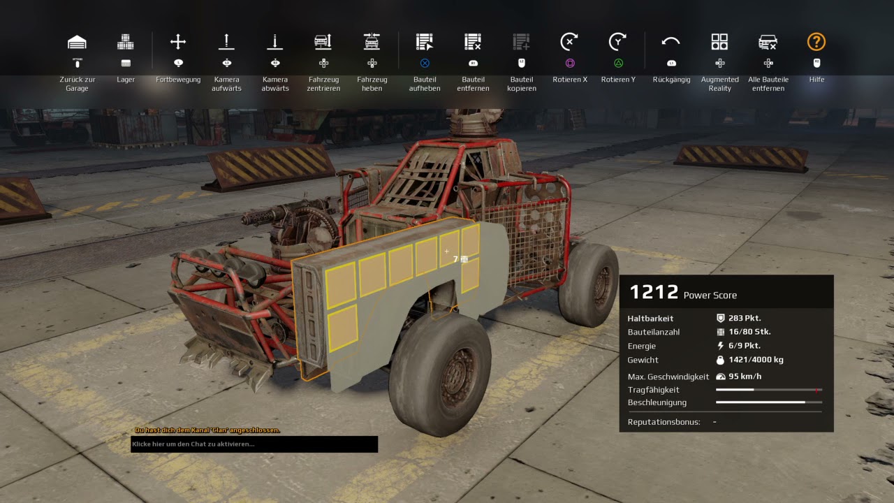 Let's play Crossout 2021 German  Deutsch#2 Wir bauen  ein Auto