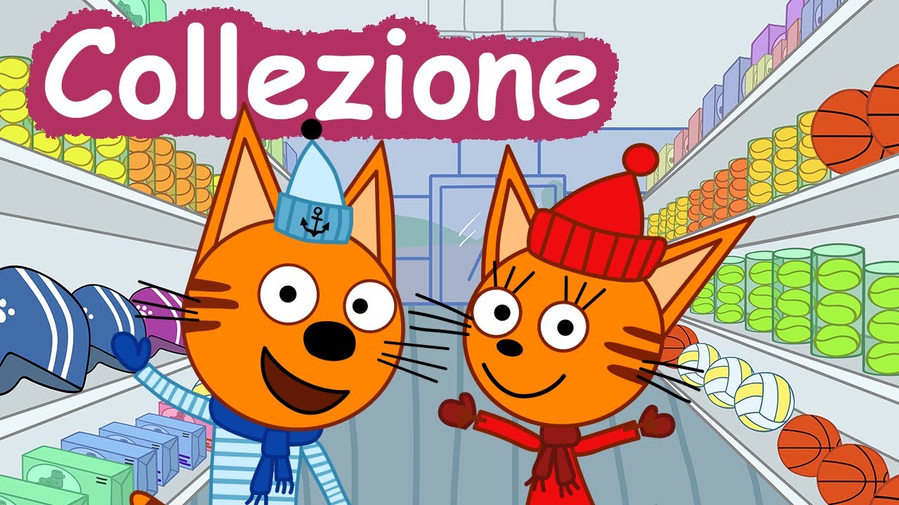 Dolci Gattini, Collezione di cartoni animati per bambini 🤩