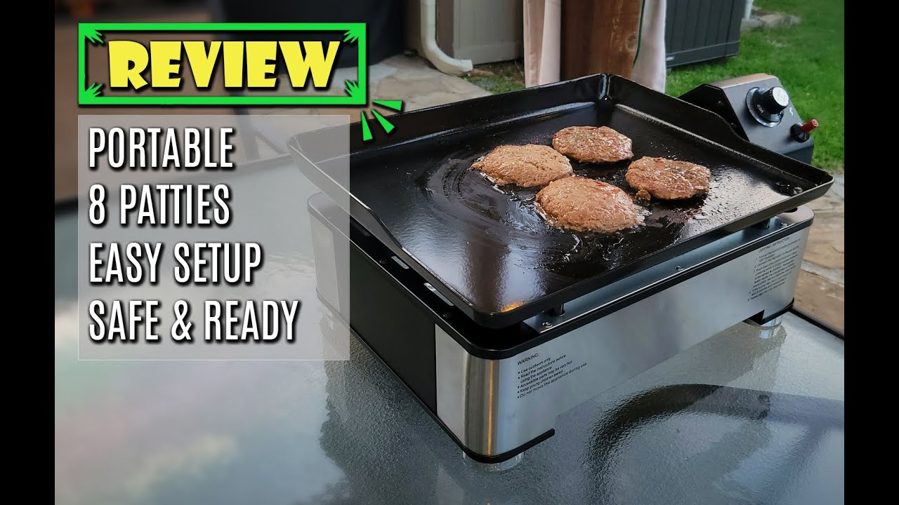 Royal Gourmet 23 Inch Outdoor Portable Camping Griddle - Review