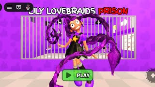 CAN I BEAT LILY LOVE BRAIDS PRISON ON ROBLOX OBBY 
