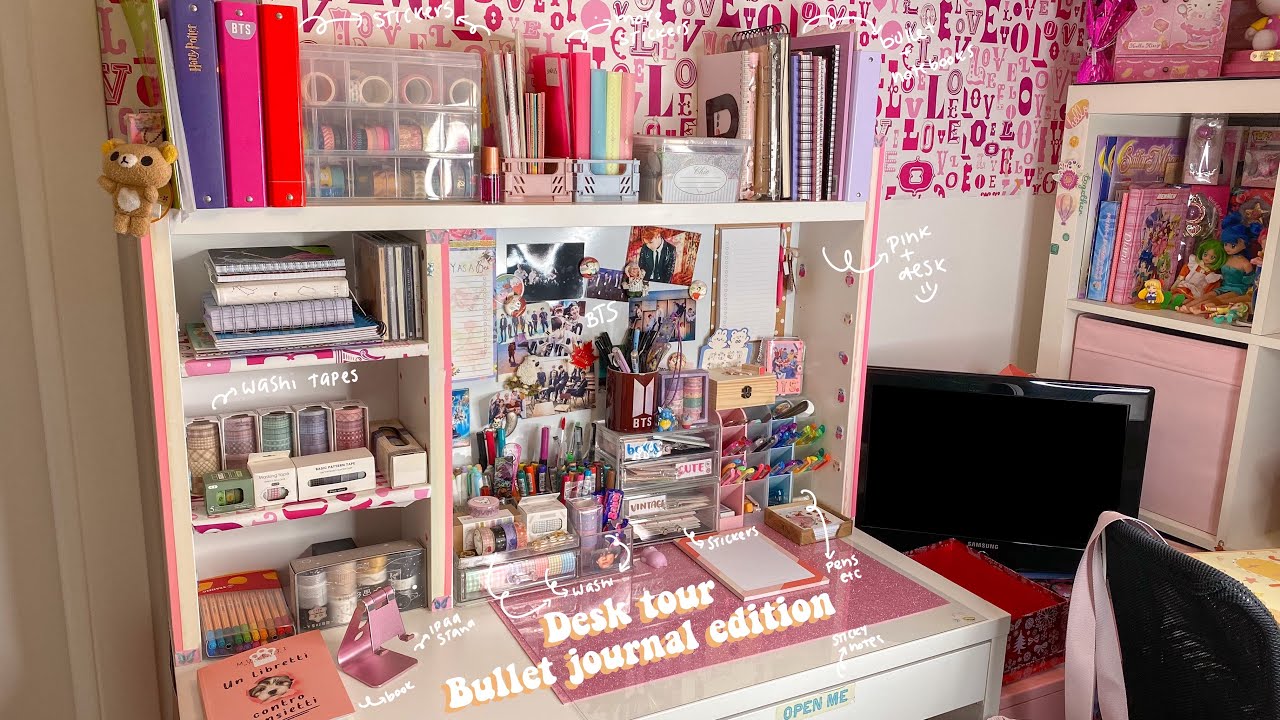 DESK TOUR 2022 ~ Bullet journal edition