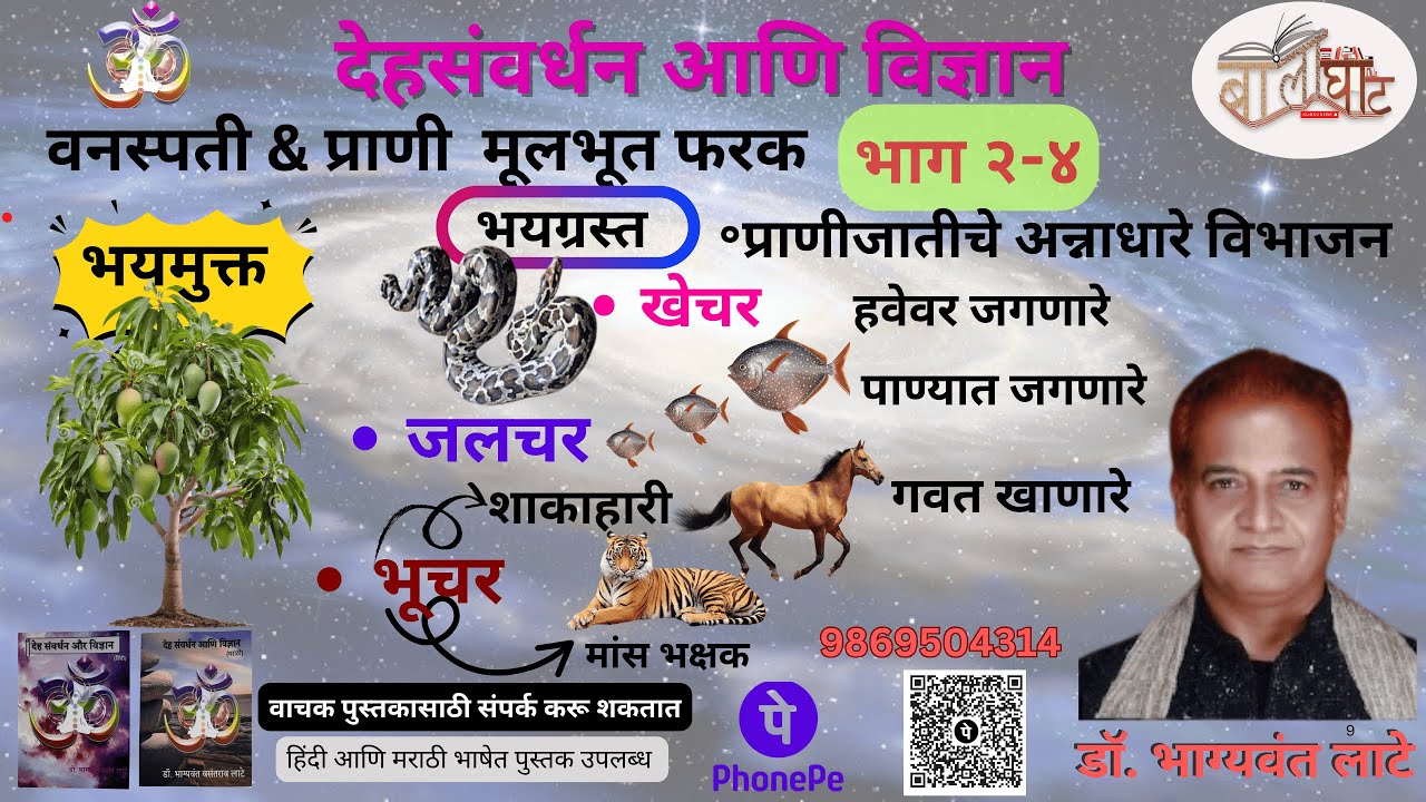 अन्नोत्पत्ती | भाग २-४ | भयाभय | Plants & Animals | Botany | Photosynthesis | Bhagyavant |