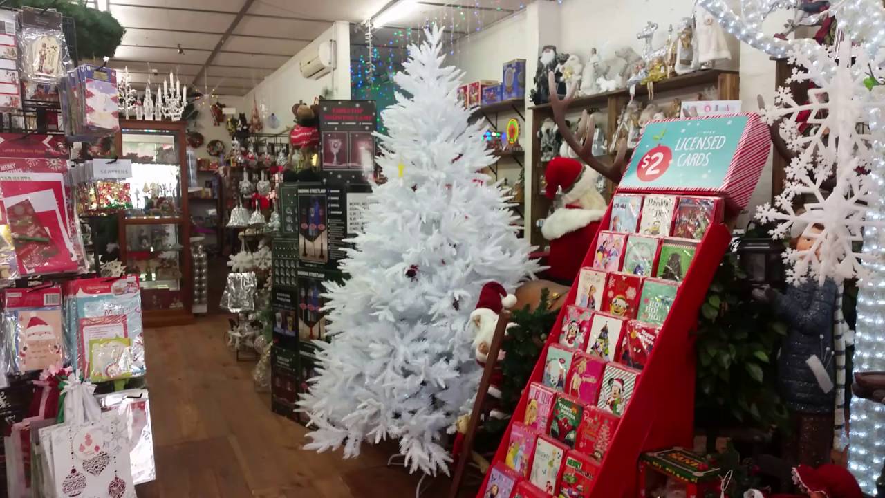 Santas Magical Workshop white christmas trer - YouTube