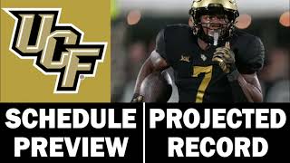 UCF Football 2024 Schedule Preview & Record Projection