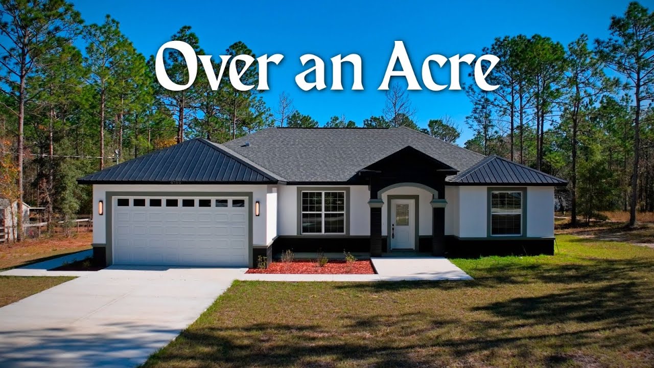THIS is on 1 Acre?! New Florida Home Tour | NO HOA NO CDD