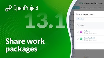 OpenProject Release 13.1: Share work packages, OneDrive/SharePoint integration, and dynamic meetings