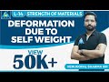 Strength of Materials | Module 1 | Deformation due to self weight | (Lecture 14)
