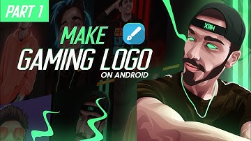 How To Make Gaming Logo On Android | Gaming Vector logo Tutorial Infinite design | 8rain #1
