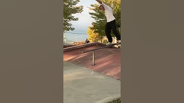 Board Slide on the A frame down rail.