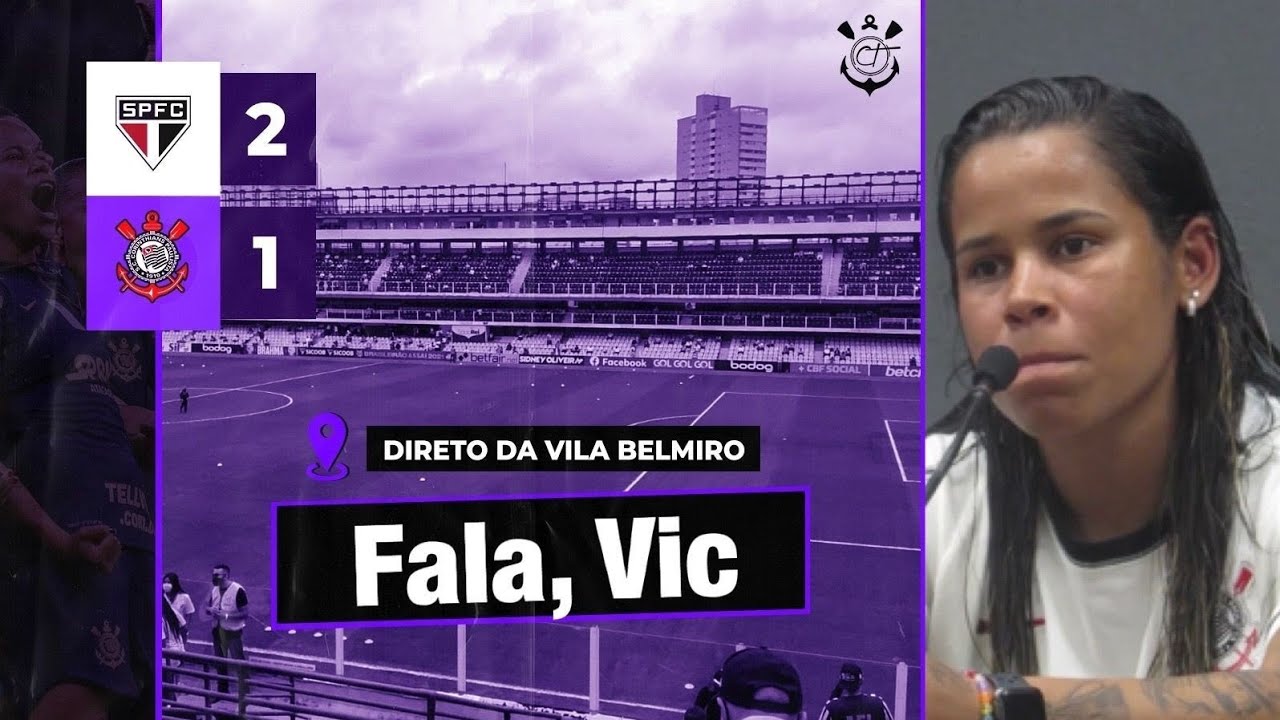 Vic Albuquerque reclama de jogos do Corinthians pela manhã e comenta novo  posicionamento em campo