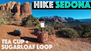 Beautiful & Easy 30 Minute Hike In Downtown Sedona Teacup Trail And Sugar Loaf Trail Loop