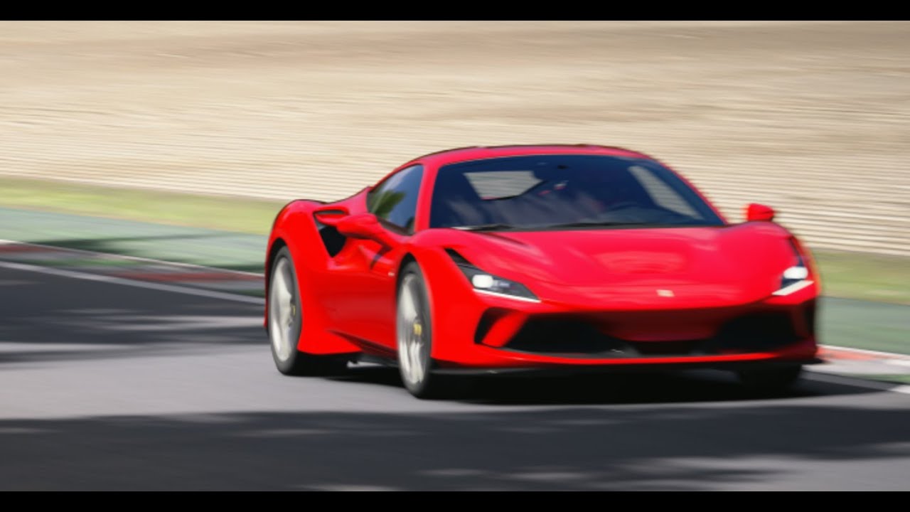 Assetto Corsa Ferrari F8 Tributo on Monza