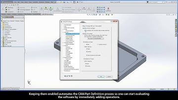 SolidCAM Jumpstart - Create a New Milling CAM Project