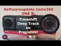 Softwareupdate Insta360 ONE R: Timeshift - Deep Track im Praxistest