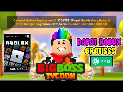 WOW!! AKU DAPAT 400 ROBUX GRATIS DARI GAME ROBLOX INI!!