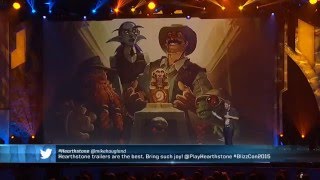 Opening ceremony at BlizzCon 2015 - Hearthstone