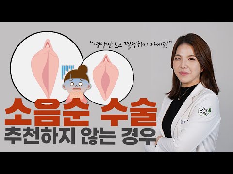 소음순수술 이런분들 정말 하지 마세요!!!(騒音順手術のすべて) - YouTube