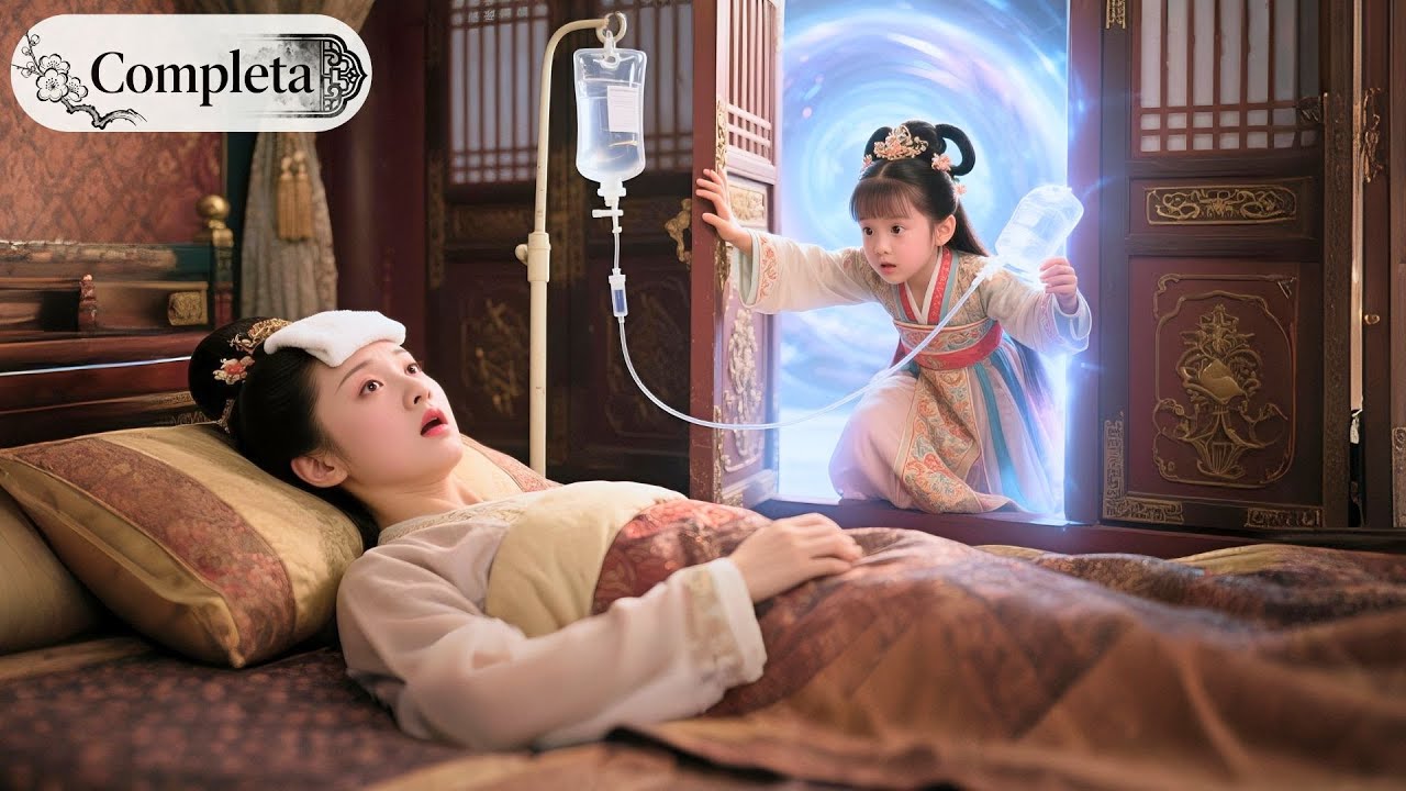 Suegra malvada echó a mamá soltera con fiebre,pero niña usó puerta mágica&trajo inyección q la curó!