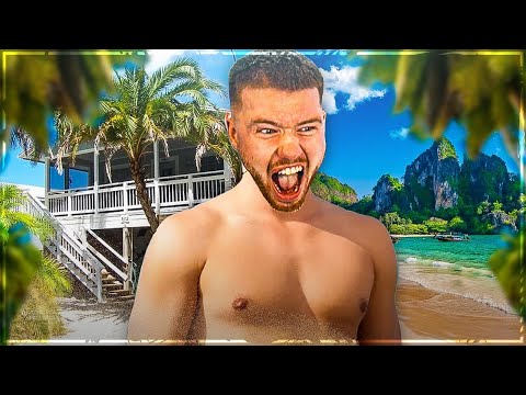 24H in TRAUM HÜTTE am STRAND 🏝😍