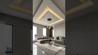 Modern POP False Ceiling Design 📏✨|Luxury Ceiling Layout with Dimensions#falseceiling#interiordesign