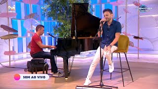 Video thumbnail of "Castelo de cartas - João Paulo Rodrigues e David Antunes (TVI)"