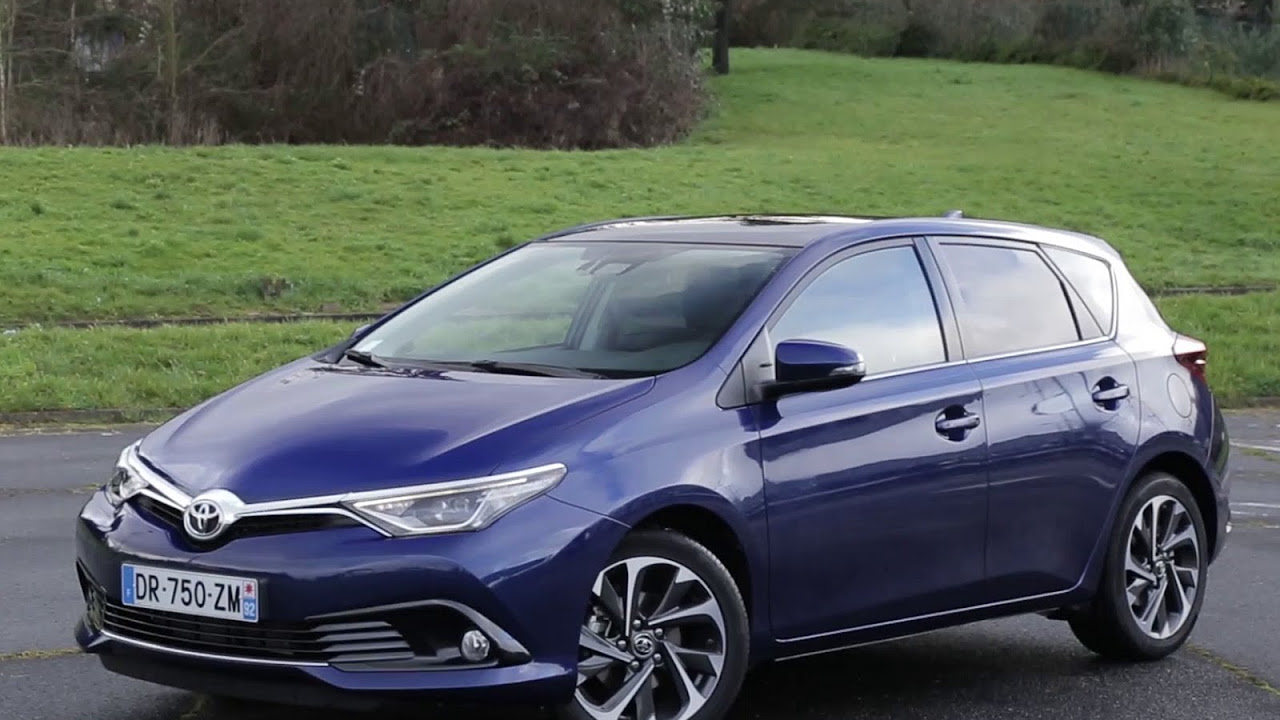 Essai vido Toyota Auris 12T Design 2016